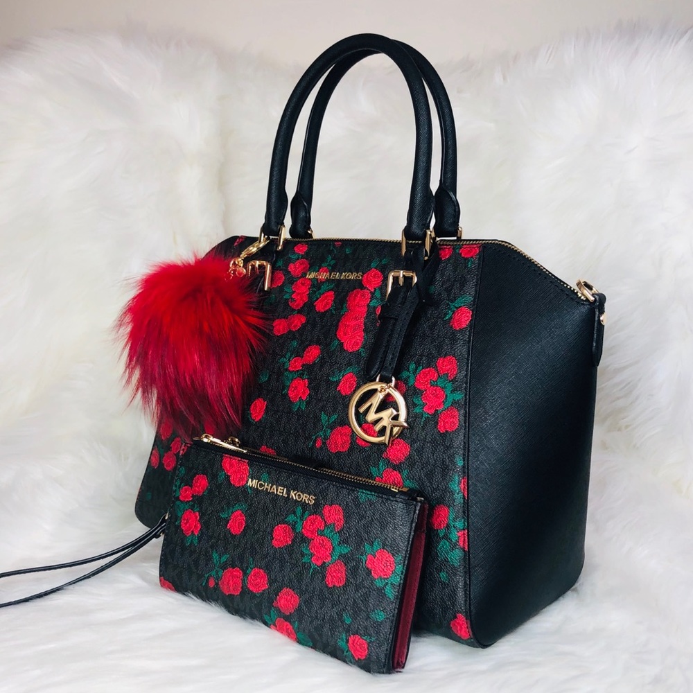 3PCS Michael Kors Ciara Satchel Wallet Charms - Picture 2 of 8